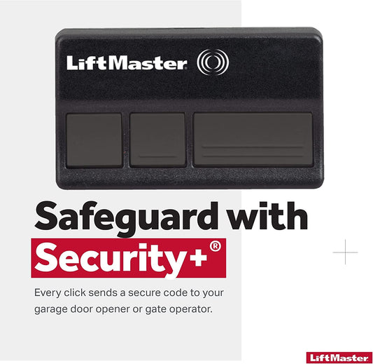 LiftMaster 373LM 3-Button Garage Door Remote Control - Security+ 315MHz with Purple Learn Button