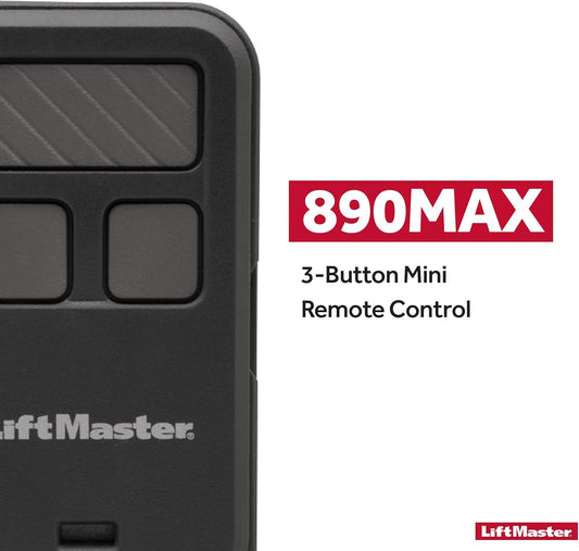 Liftmaster 890MAX Mini Keychain 3-Button Universal Garage Door Remote
