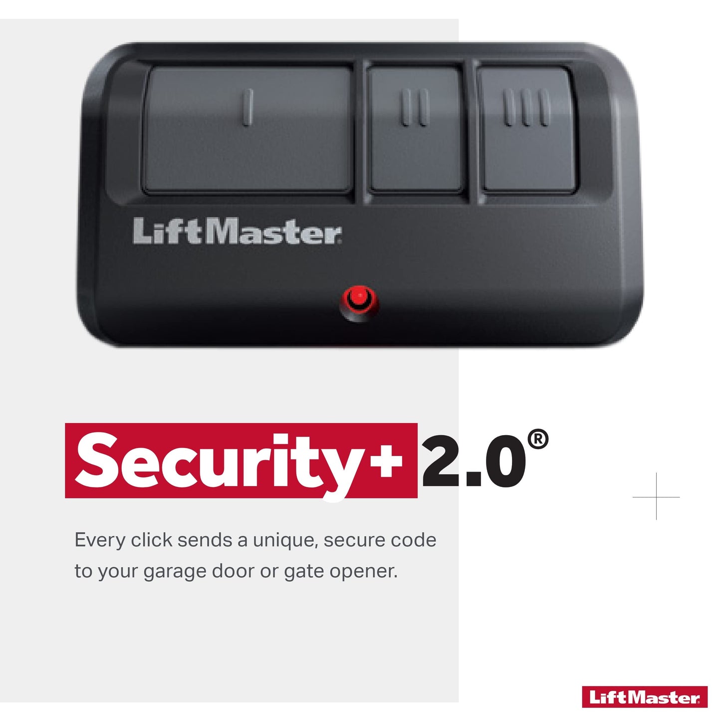 Liftmaster 893MAX Universal 3-Button Garage Door Remote