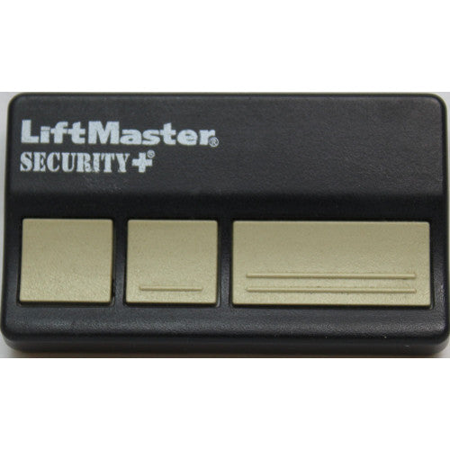 LiftMaster 973LM 3-Button Garage Door Remote Control - Security+ 390MHz with Red/Orange Learn Button